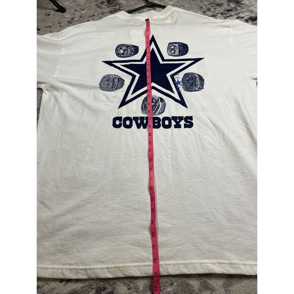 NWT Logo Athletic Dallas Cowboys Got Rings? Champs NFL T-Shirt Men’s 2XL NOS - Picture 12 of 12